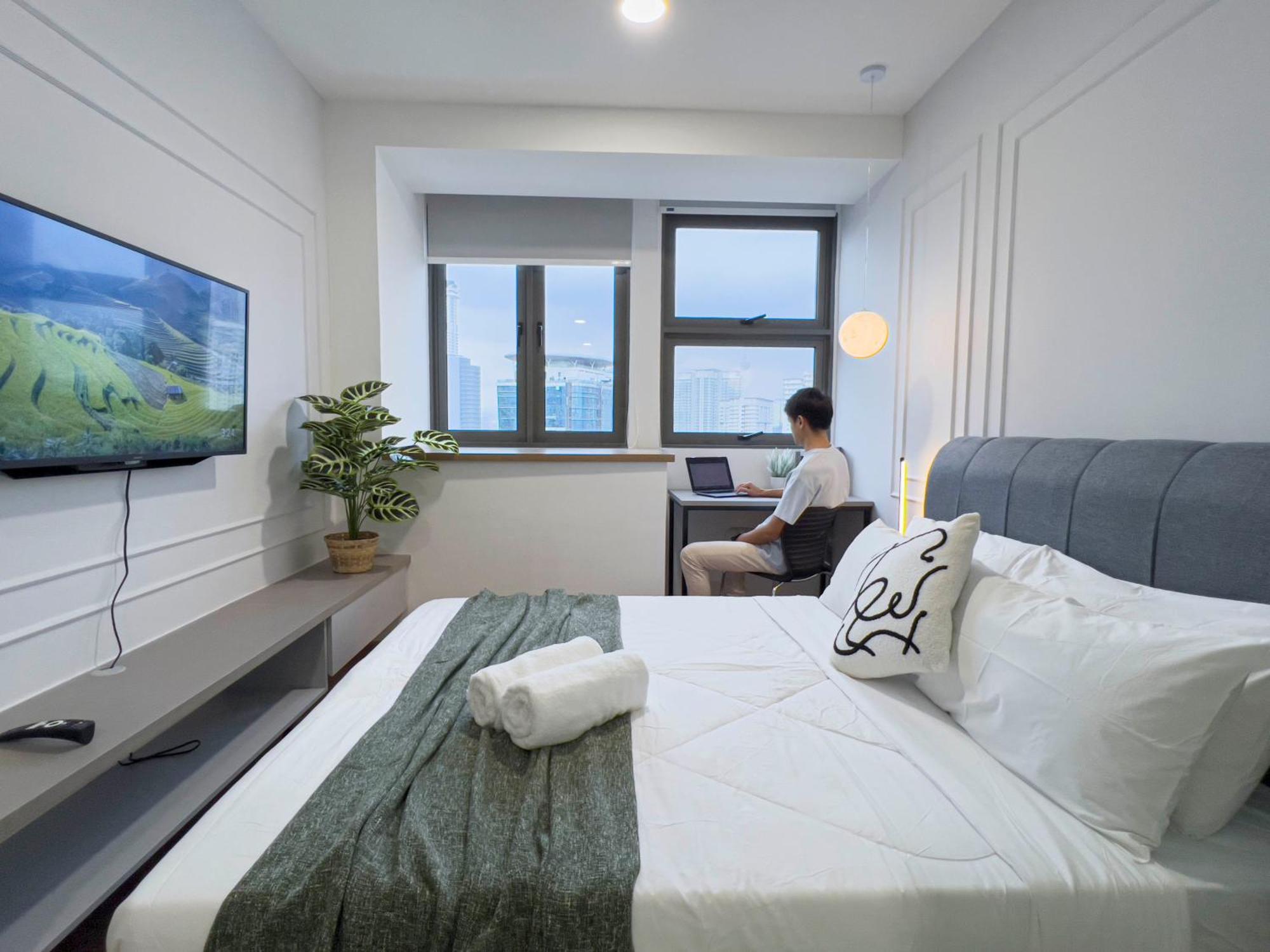 Sky Pool Suites Kl Sentral - Riveria City กัวลาลัมเปอร์ ภายนอก รูปภาพ